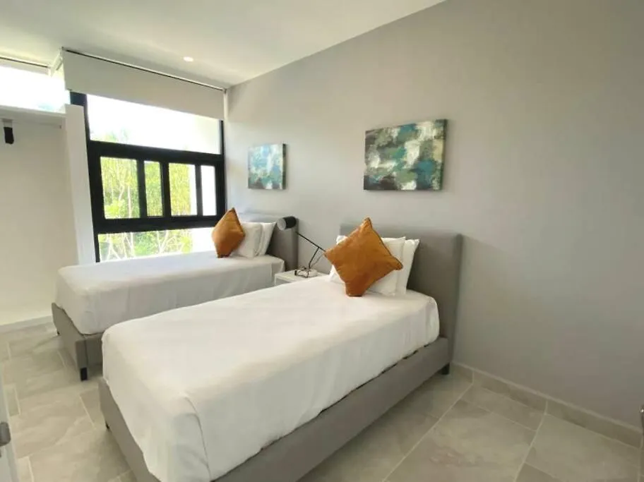 Villa Luxury Downtown-Tulum Countryclub Bahia Principe 아쿠말 멕시코